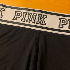 PINK reversible workout leggings